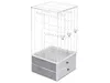 A clear, studio shot of a jewelry organizer box with two drawers. Produktbild-Vorschau