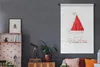 MuchoWow® Wandteppich Wandbehang Winter - Rot - Produktbild-Vorschau 5