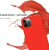 A red phone case is shown with red liquid splashes in the background. Produktbild-Vorschau