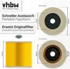 vhbw Faltenfilter Ersatz für Kärcher KFI 3310 für Produktbild-Vorschau 7