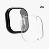 kwmobile 2x Silikon Hülle für Fitbit Versa 3 / Sense Produktbild-Vorschau 6