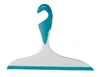 A white and light blue squeegee with a hook for hanging. Anteprima dell’immagine prodotto