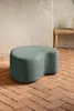 MIUFORM Miuf Pouf - Sitzpouf - 68x64cm - Salbei - Fußablage Produktbild-Vorschau 2