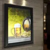 LED kovový plakátový rám 10000K černý pro plakáty o Náhled obrázku produktu 3