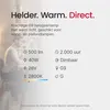 SPL Halogeen Insteeklamp G9 Helder - 40W 500lm 2800K - Productafbeelding-voorbeeld 3