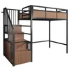 Merax Hochbett Etagenbett 90x200cm mit LED Licht, Produktbild-Vorschau 11