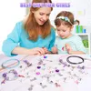 A mother and daughter are making bracelets together at a table. Produktbild-Vorschau