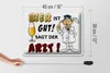 Blechschild  Bier ist gut sagt der Arzt, 40 x 30 cm, Produktbild-Vorschau 5