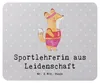 Mr. & Mrs. Panda Mouse Pad Sportlehrerin Leidenschaft - Produktbild-Vorschau 1