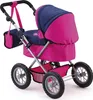 poussette de poupée bayer Trendy rose/bleu Voir les images du produit 4