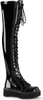 EMILY-375 Damen Boots von DemoniaCult, Schwarz Lack , EU Produktbild-Vorschau 1