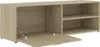 vidaXL TV-Schrank Sonoma-Eiche 120x34x37 cm Holzwerkstoff Produktbild-Vorschau 6