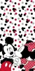 Minnie Mickey telo doccia Telo mare Telo bagno 70 x 140 cm Anteprima dell’immagine prodotto 1