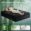 NicePlus, materasso topper 2 in 1, 120x200x7 cm, con Anteprima dell’immagine prodotto 4