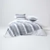 HOMESCAPES Tagesdecke Morocco, grau gestreift, 225 x 255 cm Produktbild-Vorschau 3