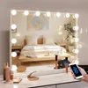 VANITII Hollywood Schminkspiegel 58cm x 46cm mit Produktbild-Vorschau 5