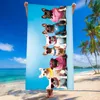 FEBE Strandtuch XXL 100x180 cm Hunde Team Badetuch Groß Produktbild-Vorschau 2