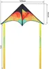 Drachen mit langer Schwanz, bunt, dreieckig, 2 m Schwanz, Produktbild-Vorschau 2