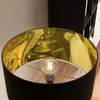 Lindby Stehlampe Benik, Tripod, Textil, schwarz/gold, 153cm Produktbild-Vorschau 9