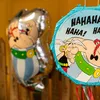 Obelix Folienballon XXL 49,5 x 81 cm Ballon-Party Party-Zubehör Deko Produktbild-Vorschau