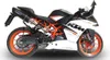 GPR Racing Slip-On Auspuff Furore Schwarz für KTM RC 390 Produktbild-Vorschau 2