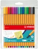 Fineliner - STABILO punta 88 - confezione da 15 - colori Anteprima dell’immagine prodotto 1