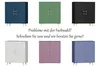 A collage of different colored cabinets with text in the center. Podgląd zdjęcia produktu