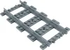 A single LEGO train track piece on a white background. Náhled obrázku produktu