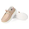 HEYDUDE Wendy Peak Baja Damen Halbschuhe Stripe Tan Größe Produktbild-Vorschau 3
