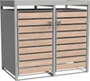 PPbin | Mülltonnenbox, Mülltonnenverkleidung - 2 x 240 Produktbild-Vorschau 4