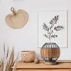 Rattan Pendelleuchte Wohnzimmer Tischleuchte Boho Käfig Produktbild-Vorschau 2