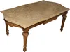 Casa Padrino Barock Couchtisch Gold mit cremefarbener Produktbild-Vorschau 2