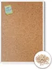 Pinnwand Kork - Selbstheilend - Weißer Rahmen - 100x70 / Produktbild-Vorschau 1