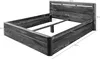 MASSIVMOEBEL24 | Lit double 180x200 Palissandre teinté Voir les images du produit 7