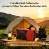 AM/FM Wetterradio mit Solar & Handkurbel – 2000mAh Produktbild-Vorschau 5