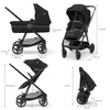 KINDERKRAFT Newly Classic nero + Visone PRO passeggino Anteprima dell’immagine prodotto 20