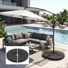 Outsunny 4-tlg. Sonnenschirmgewicht mit 52kg Wasser oder Produktbild-Vorschau 2