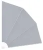 vidaXL Faltbarer Balkonfächer Grau 210×210 cm Produktbild-Vorschau 5