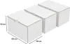 Karton 330 x 150 x 135 mm WEISS 10 Stück Kartonbox Größe B Produktbild-Vorschau 1
