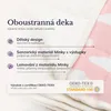 YoCo Med Dětská zátěžová terapeutická deka 120 × 90 cm 2,4 Náhled obrázku produktu 6