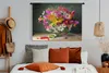 MuchoWow® Wandteppich Wandbehang Blumenstrauß - Stilleben - Produktbild-Vorschau 5
