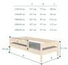 Kinderbett 180x90 Kinderbett mit Rausfallschutz & Produktbild-Vorschau 3
