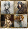 ITD COLLECTION Setz 11Stk 30x30cm Papier pour Scrapbooking Voir les images du produit 11