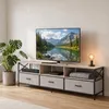 Relaxdays TV Lowboard, HxBxT: 50 x 170 x 40 cm, 3 Produktbild-Vorschau 2