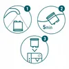 Kit d'entretien Sillar pour Philips Saeco AquaClean – 10 Voir les images du produit 10