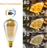 ZMH 3x Żarówka Edisona E27 LED, 4W Vintage żarówka Podgląd zdjęcia produktu 8