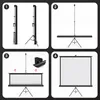 PANTERA | Stativleinwand | 200 x 200 cm | 111" | 1:1 | Produktbild-Vorschau 5