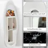 Miroir en pied HOMCOM 50 x 160 cm avec cadre recouvert d'un Voir les images du produit 5