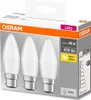 3 x Osram LED Leuchtmittel Base Classic B Kerzen 5,7W = 40W Produktbild-Vorschau 7