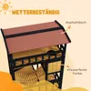 PawHut Katzenhaus Katzenhöhle mit Plattformen, Hängebrück Produktbild-Vorschau 5